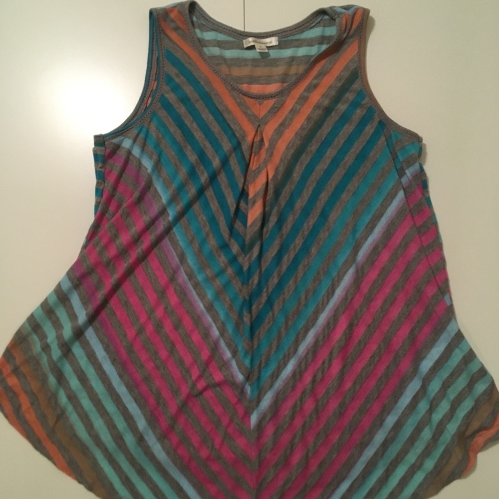 Multi-color tank top (L)